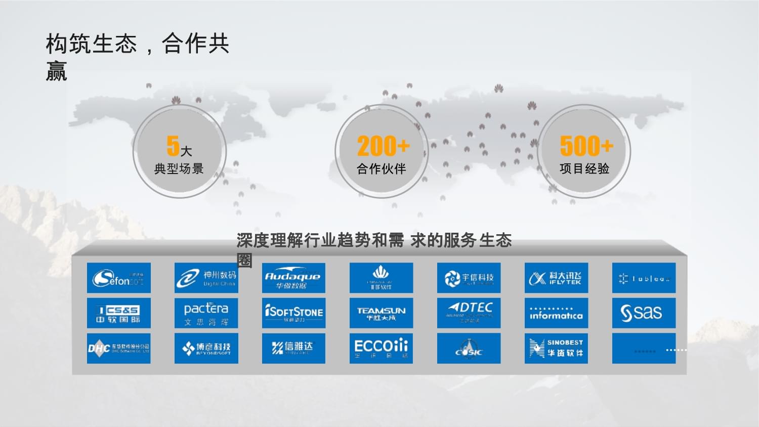 賦能未來 大數據服務解決方案與軟件開發深度融合新范式