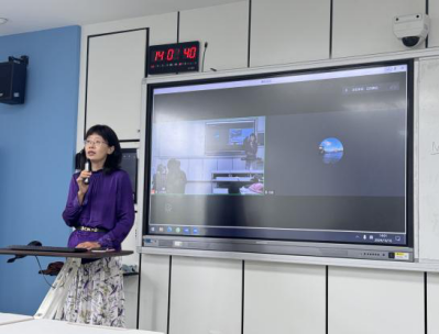 北京策馬集團(tuán)聯(lián)合創(chuàng)始人文毅為外國(guó)語(yǔ)學(xué)院學(xué)生作專題指導(dǎo)